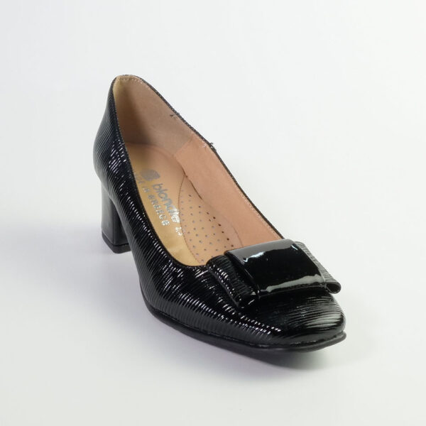 Women's patent leather heels KS 411